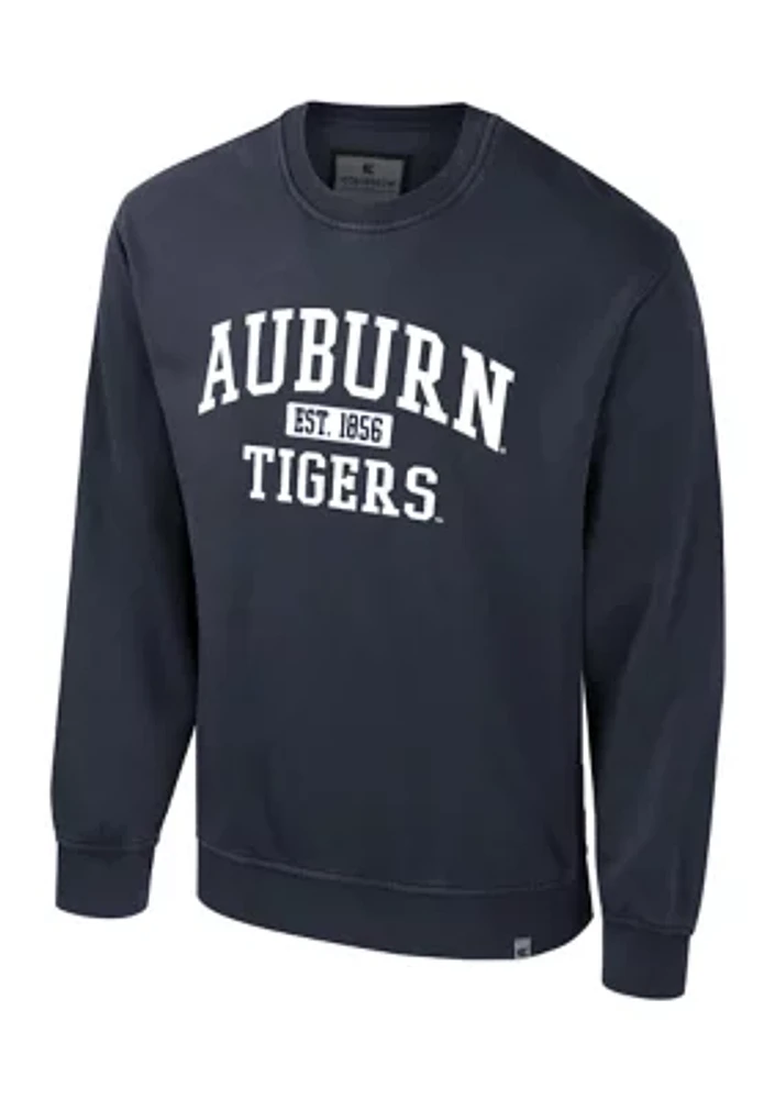 NCAA Auburn Tigers Matrix Crew Neck Fleece Sweatshirt