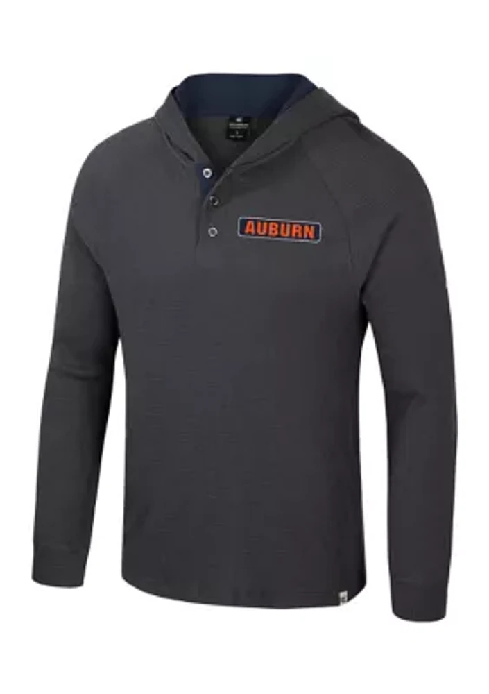 NCAA Auburn Tigers Thermal Long Sleeve Hoodie