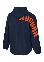 NCAA Auburn Tigers Reloaded 1/2 Zip Anorak Jacket