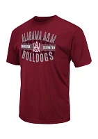 NCAA Alabama A&M Bulldogs Trail Short Sleeve Graphic T-Shirt