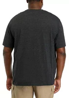 Big & Tall Dual Blend Badge Graphic T-Shirt