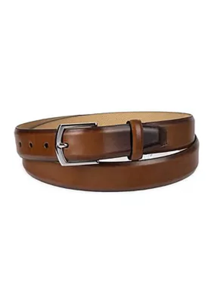 Men's Lewis Burnished Leather Belt