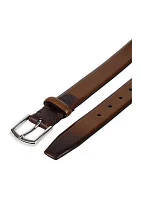 Men's Lewis Burnished Leather Belt