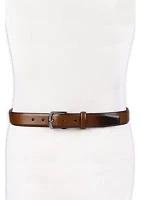 Men's Lewis Burnished Leather Belt