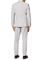 Groovy Grey  2 Piece Suit + Tie