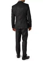 Glitzy Glitter  2 Piece Suit + Tie