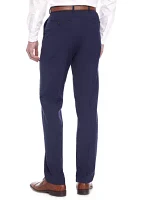 Big & Tall Motion Flex Wool Blend Suit Separate Pant