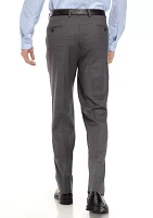 Gray Sharkskin Stretch Suit Separate Pants