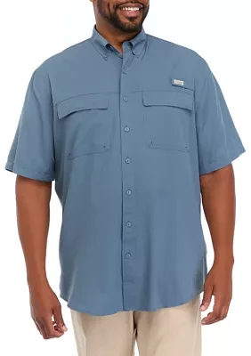 Big & Tall Solid Fishing Shirt