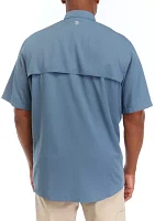 Big & Tall Solid Fishing Shirt