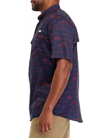 Big & Tall Printed Fishing Shirt