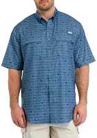 Big & Tall Printed Fishing Shirt