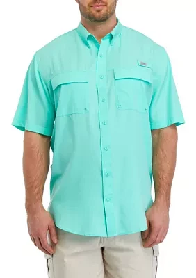 Big & Tall Solid Fishing Shirt