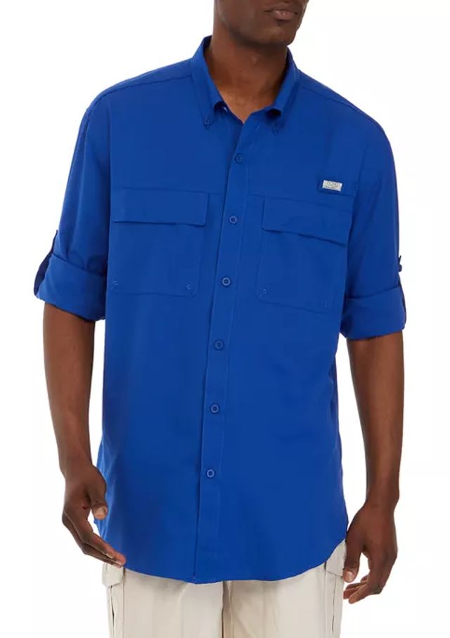 belk mens columbia shirts