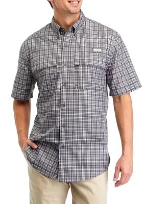 Printed Short Sleeve Fishing Shirt