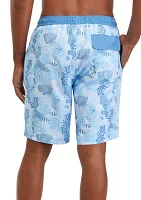 Printed Swim Trunks