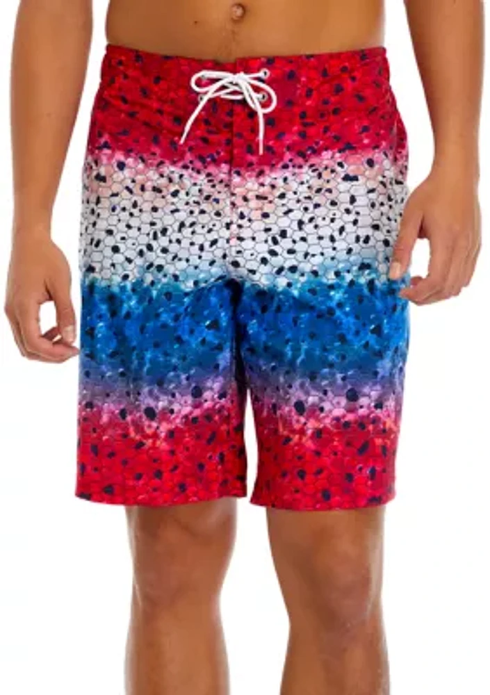 10" Printed Boardshorts