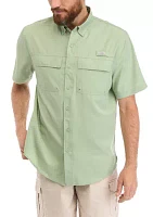 Short Sleeve Solid Fishing Shirt