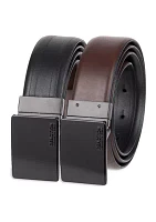 Plaque Stretch Reversible Belt