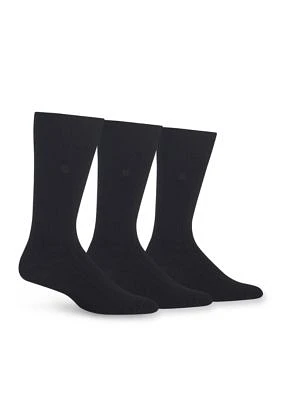 Rib Crew Dress Socks 3-Pack