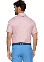 Printed Golf Polo Shirt