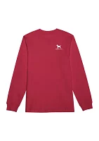 Santas Helper Long Sleeve Graphic T-Shirt