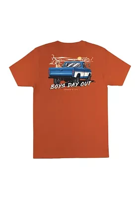 Short Sleeve Boys Day Out Graphic T-Shirt