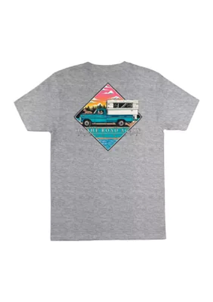 Short Sleeve Road Trip Graphic T-Shirt