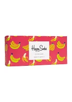 Fruit Printed Socks - 4 Pack