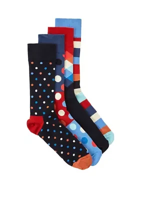 Amazon Dots Socks - 4 Pack