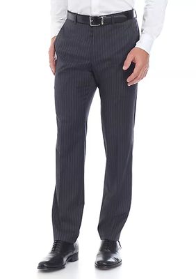Stripe Stretch Classic Fit Suit Separate Pants
