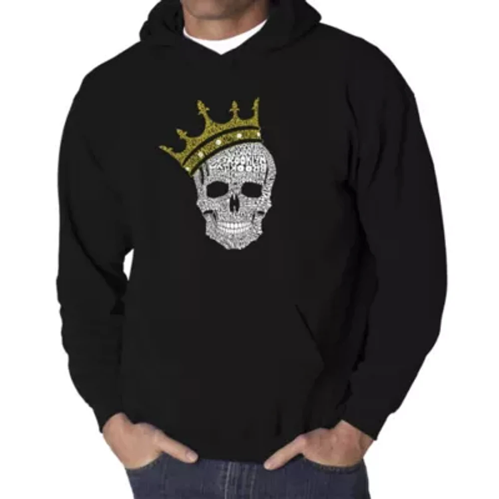 Men's Word Art Hooded Sweatshirt