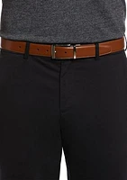 Amigo Tan to Black Reversible Belt