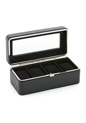 Faux Leather Watch Box