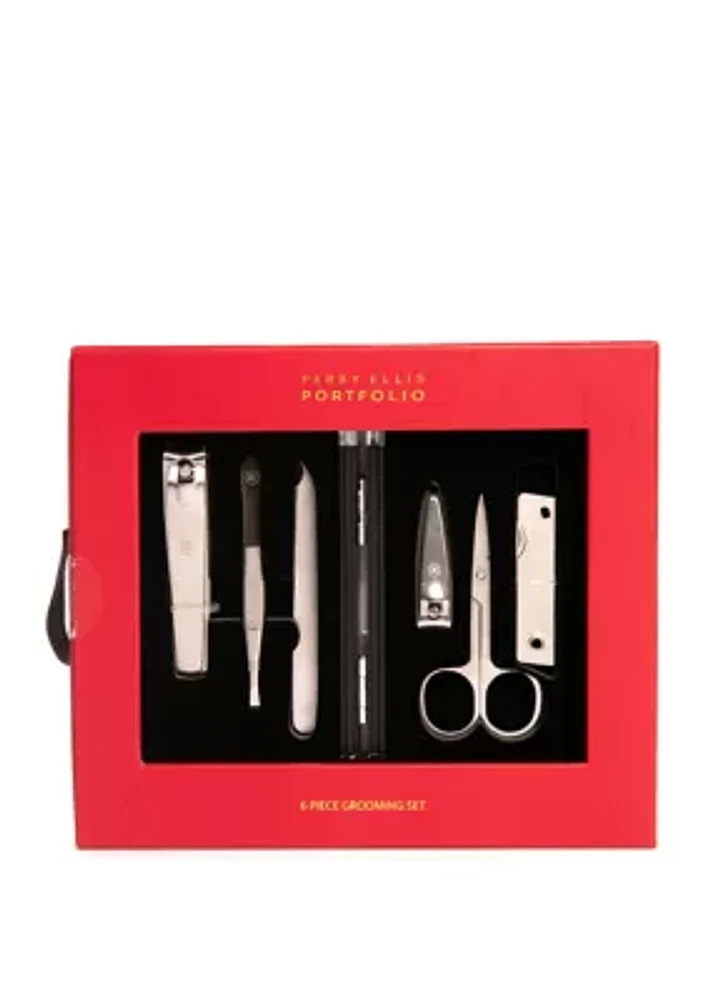 6 Piece Grooming Set