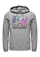 Beach Fill Graphic Fleece Hoodie