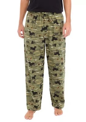 Labrador Printed Fleece Pants