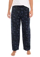 Printed Flannel Pajama Pants