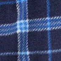 Plaid Printed Microfleece Pants