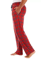 Plaid Printed Knit Pajama Pants