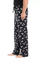 Buck Print Pajama Pants