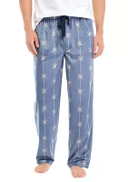 Printed Pajama Pants