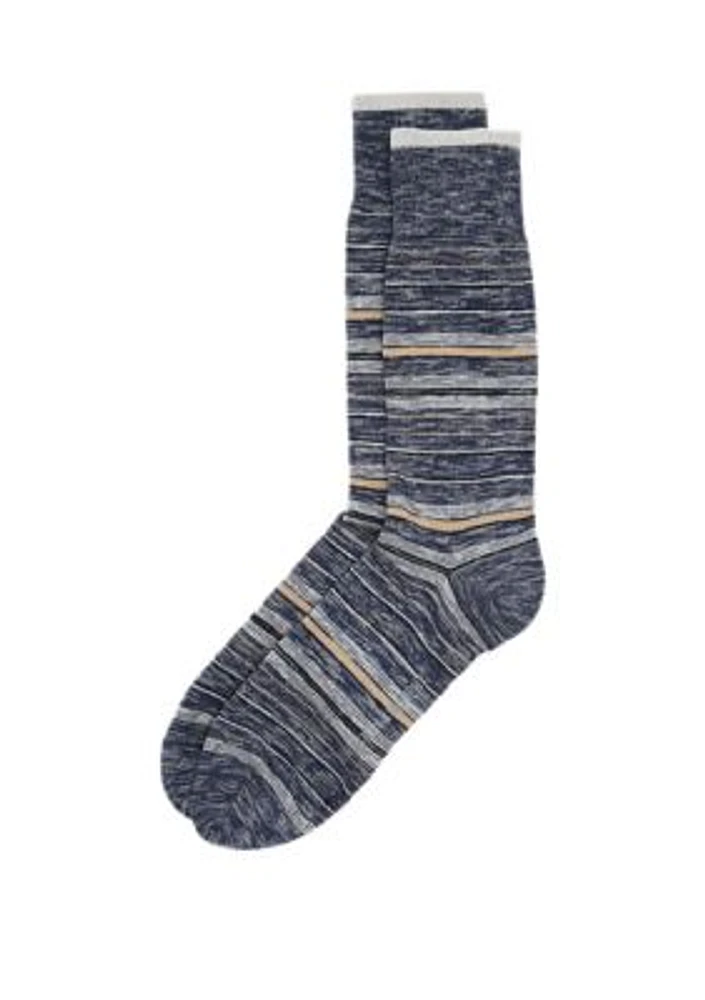 Heather Stripe Socks