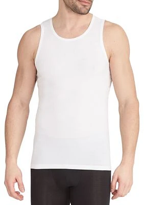 Men's Stay Tucked Tank Top Undershirts - 2 Pack