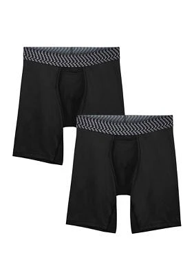 Performance Basics 8" Boxer Briefs - 2 Pack