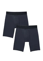 Cotton Basics 8" Boxer Briefs - 2 Pack