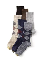 Campbell Argyle Crew Socks