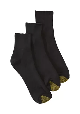 Wellness Non Binding Quarter Socks - 3 Pack