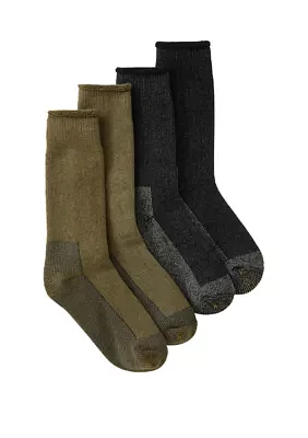 Lounge Crew Socks - 2 Pack