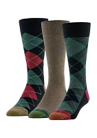 Holiday Plaid Crew Socks